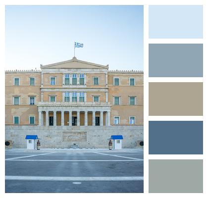 Greece Athens Houses Of Parliament Image